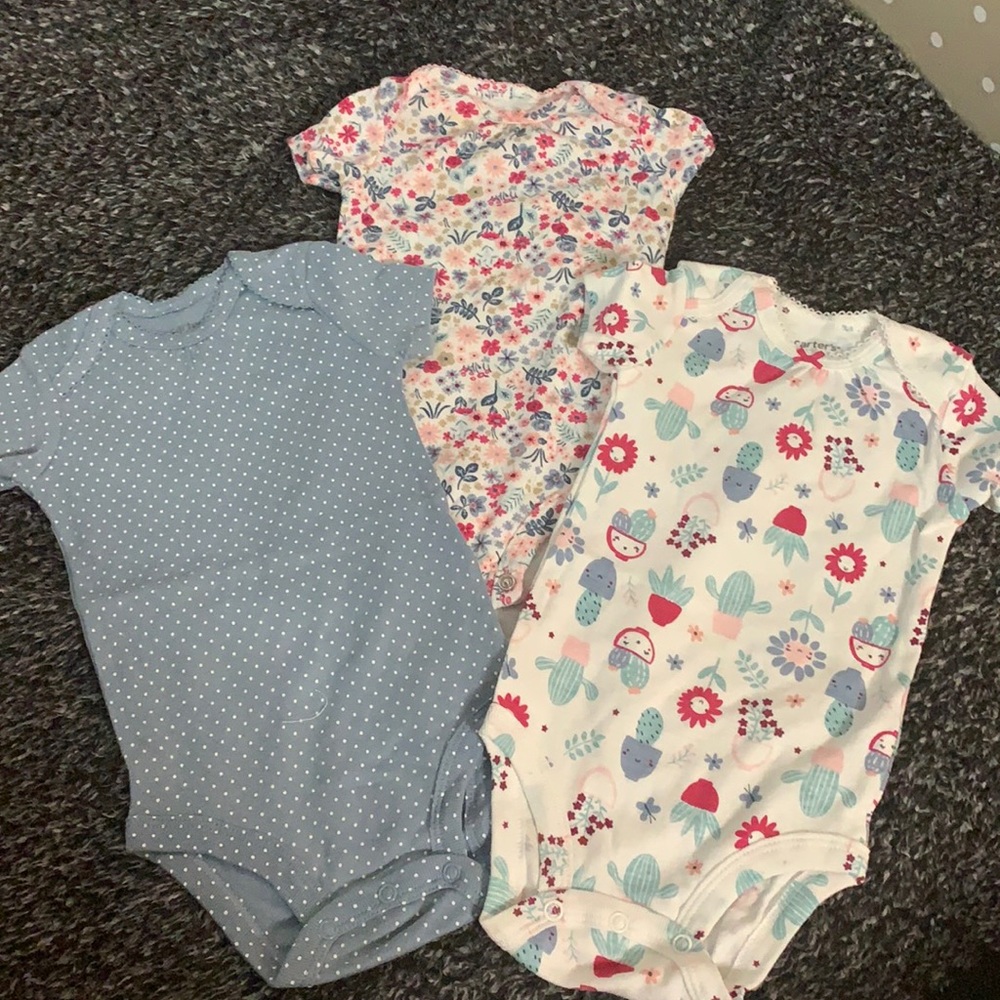 Baby girl onsie